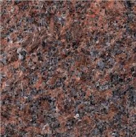 Mahogany granite swatch